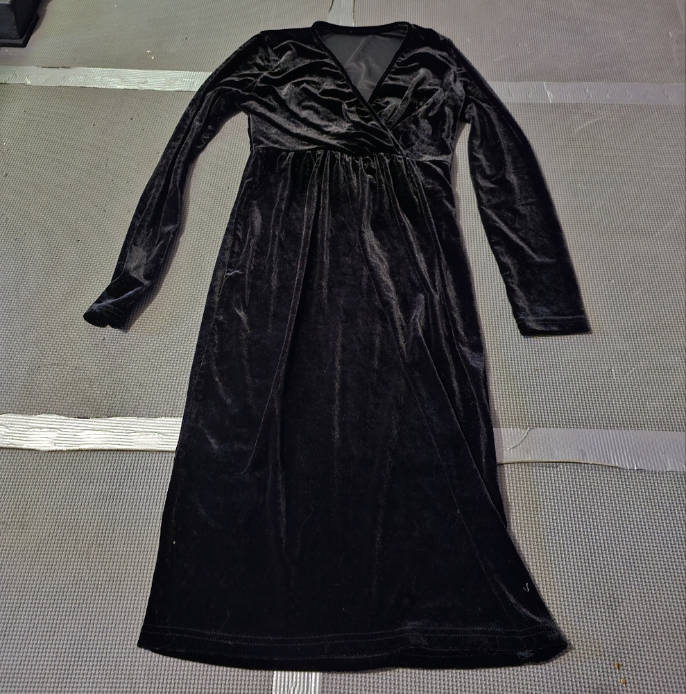 Velvet Midi Dress